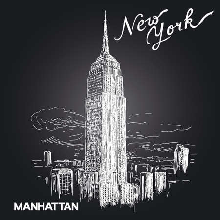 new york のイラスト素材