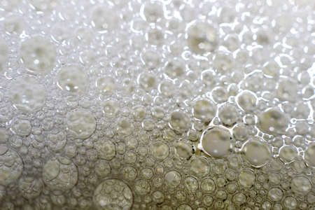 Bubble texture in white and dark - Heaven and hell