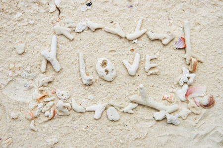 symbol on beach tarutao sourthern of thailandの写真素材