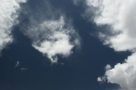 cloud on sky with cpl filter