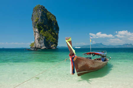 Andaman Sea at Krabiの写真素材