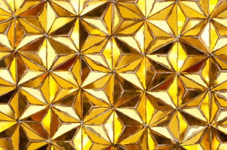 glass textures Thai templeの写真素材