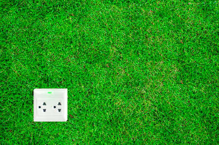 Green energy conceptの写真素材