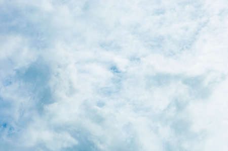 White cloud and sky backgroundの写真素材