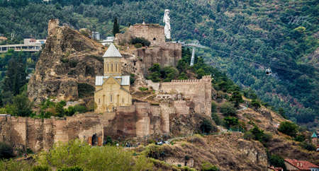 Narikala castle, Tbilisi, Georgia