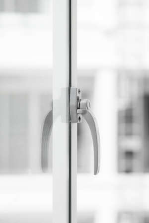 

Window glass in closeup shot の写真素材