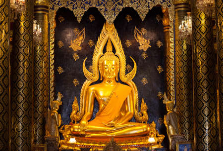 Buddha in Thailand with beautiful delicacy のeditorial素材