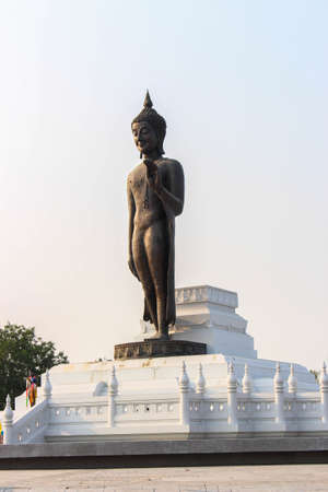 Buddha in Thailand with beautiful delicacy の写真素材