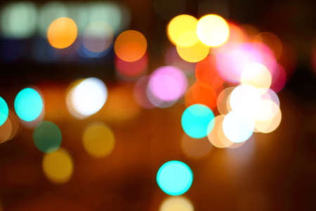 Defocus lights in HongKong