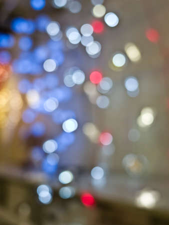 The colorful defocus lights 