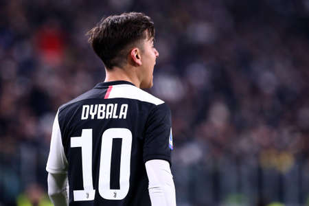 Turin, Italy. 19th January 2020. Italian Serie A. Juventus Fc vs Parma Calcio. Paulo Dybala of Juventus FC.のeditorial素材