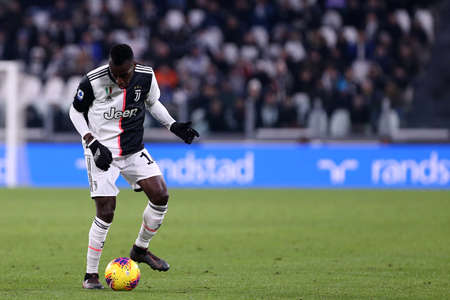 Turin, Italy. 19th January 2020. Italian Serie A. Juventus Fc vs Parma Calcio. Blaise Matuidi of Juventus FC.のeditorial素材