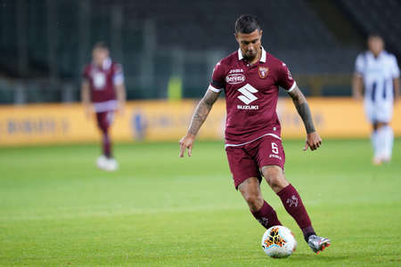 Turin (Italy) 23th June 2020. Italian Serie A. Torino Fc vs Udinese Calcio. Armando Izzo of Torino FC.のeditorial素材