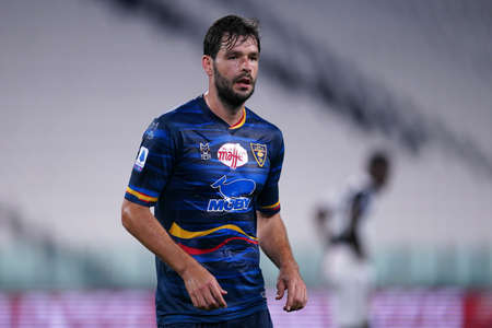 Turin (Italy) 26th June 2020. Italian Serie A. Juventus Fc vs Us Lecce. Jevhen Sachov of Us Lecceのeditorial素材