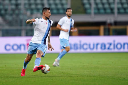Torino (Italy) 30th June 2020 . Italian Serie A. Torino Fc vs Ss Lazio. Francesco Acerbi of Ss Lazio .のeditorial素材