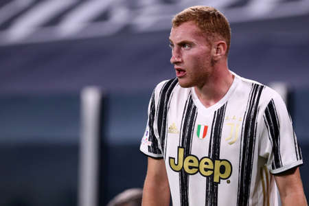 Turin, Italy. 20th september 2020. Italian Serie A. Dejan Kulusevski of Juventus FC during the Serie...