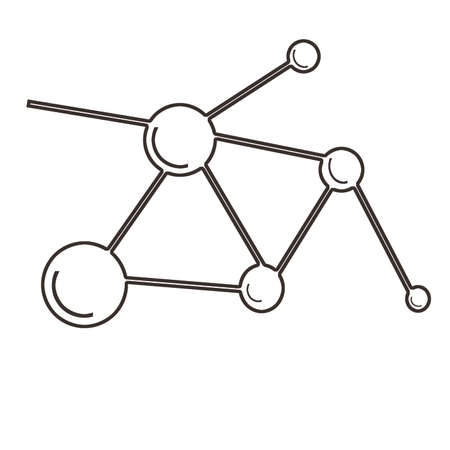 Molecule Vector Artのイラスト素材