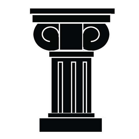Classic Column Vector Artのイラスト素材