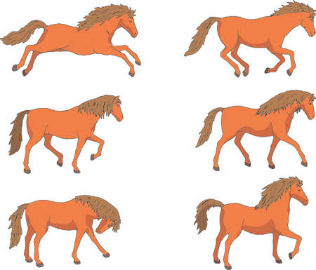 Vector - Illustration Horseのイラスト素材