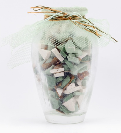 Image of spa concept with stones and bath salts.の写真素材