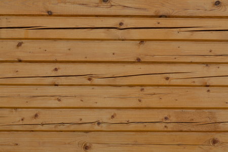 structural background of old, laminated, wooden board in a horizontal planeの写真素材