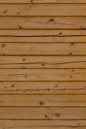 structural background of old, laminated, wooden board in a horizontal planeの写真素材