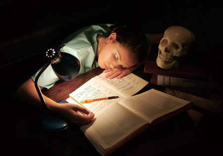 MOSCOW, RUSSIA - OCTOBER 10.2015: medical student for studiesのeditorial素材