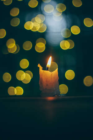 Bokech Candle lightの写真素材