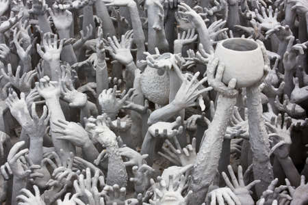 hand statue