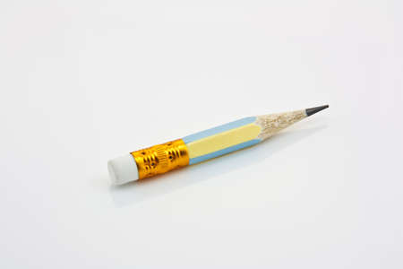 pencil on white backgroundの写真素材