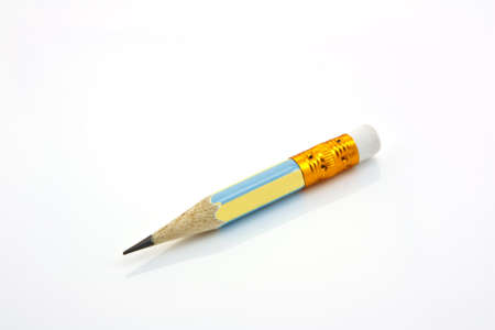 pencil on white backgroundの写真素材