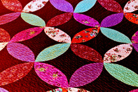red fabric background の写真素材
