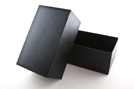 black box on white isolated