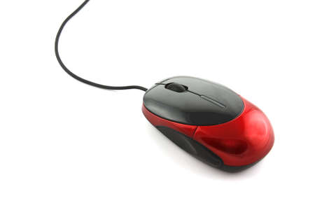 Computer mouse isolated on a white background の写真素材