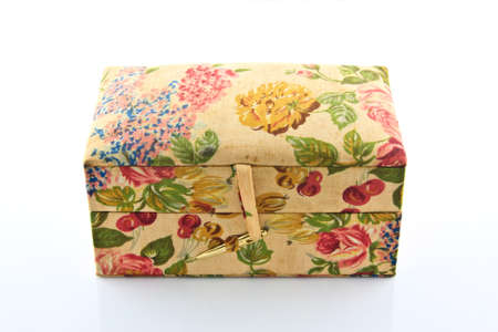 box isolated on a white backgroundの写真素材