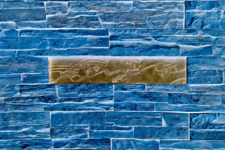 colorful brick wall
