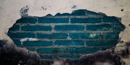 colorful brick wallの写真素材