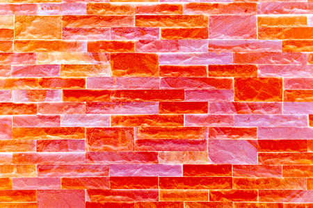 colorful brick wallの写真素材