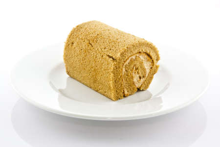 coffee cake roleの写真素材