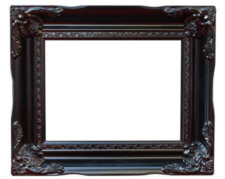 Plated Wooden Picture Frameの写真素材