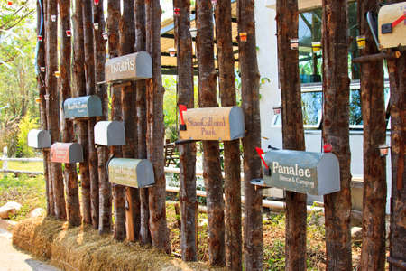 Mail Box in the garden