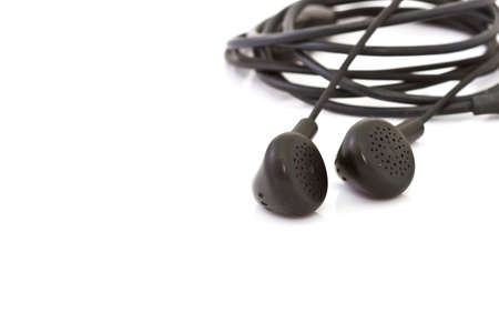 Ear phone isolated on a white background 