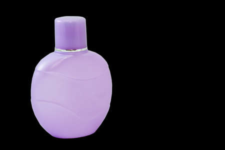 Modern stylish perfume bottle on isolated