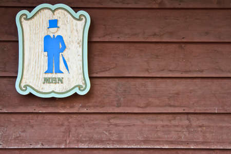 Restrooms Sign の写真素材