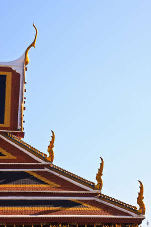 art of temple in thailandの写真素材