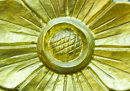 Pattern of carved on wood backgroundの写真素材