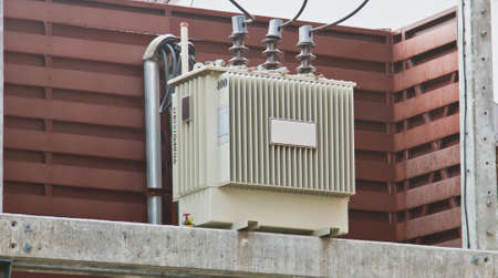 The Electric transformerの写真素材