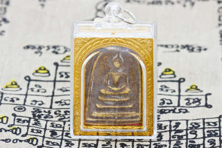 small buddha image used as amuletsの写真素材