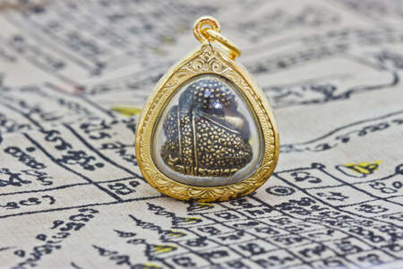 small buddha image used as amuletsの写真素材