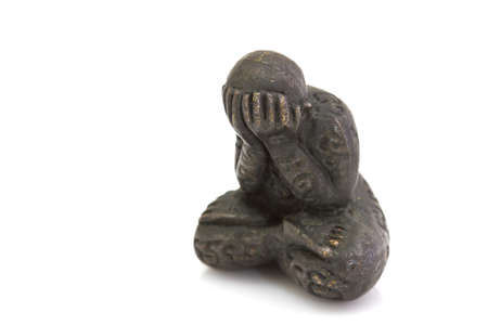 small buddha image used as amuletsの写真素材